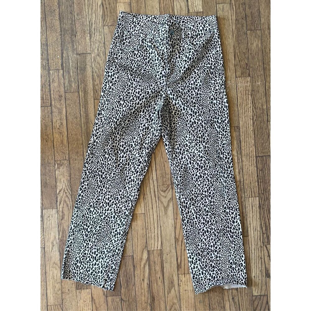 Divided Cheetah Print Pants 8 Women’s New